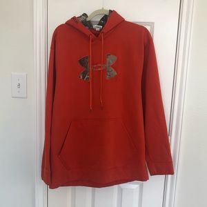 Under Armour orange Hoodie